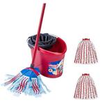 2 STUKS - Vileda Super Mocio 3 Action Schoonmaak dweilemmer, Huis en Inrichting, Schoonmaakartikelen, Ophalen of Verzenden, H