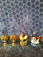 Vier gietijzeren deurstoppers., Antiek en Kunst, Ophalen