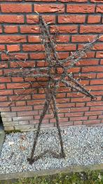 Grote ijzeren ster met verlichting 110cm, Tuin en Terras, Ophalen, Gebruikt