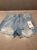 Korte Dames spijkerbroek Malelions nieuw maat S, Ophalen of Verzenden, Nieuw, Blauw, W28 - W29 (confectie 36)