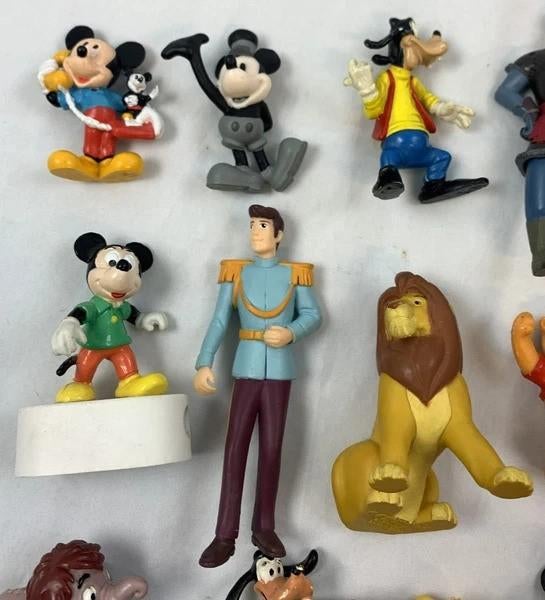 Disney Bullyland Figuren Set 14st Mickey Elsa Mufasa Goofy, Verzenden, Zo goed als nieuw, Overige typen