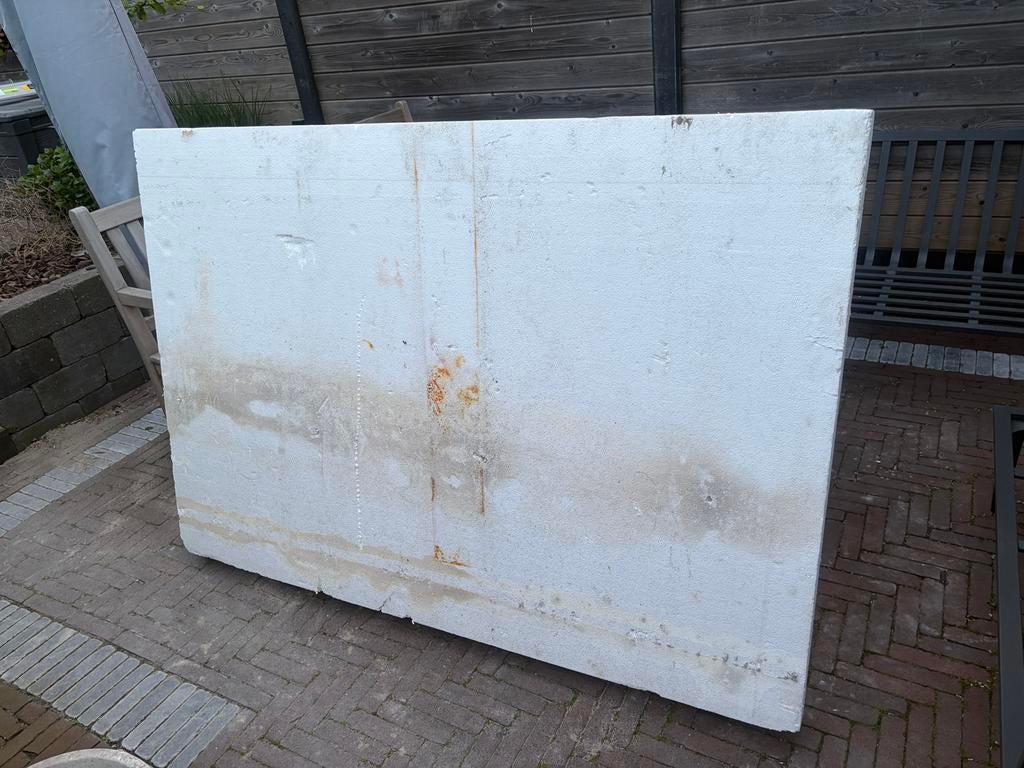 Tempex plaat 1750x1250x120, Ophalen, Gebruikt, Overige materialen, 100 mm of meer
