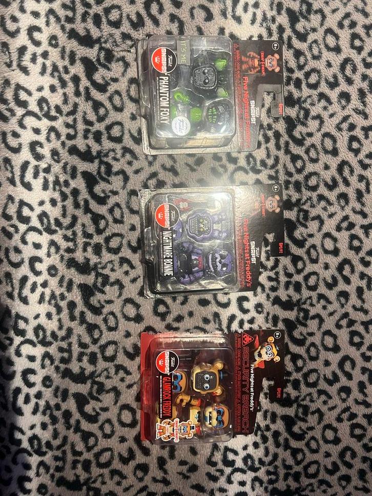 Five Nights at Freddy's Funko Pops - Set van 3, Kinderen en Baby's, Speelgoed | Actiefiguren, Nieuw, Ophalen of Verzenden