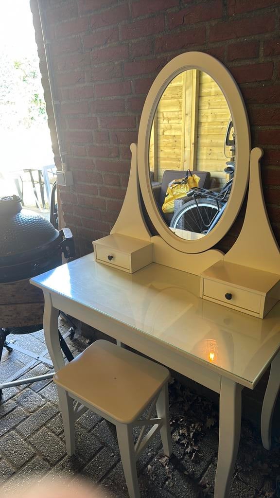 IKEA Hemnes kaptafel 100x50 cm, Ophalen of Verzenden, Zo goed als nieuw, 50 tot 100 cm, Minder dan 100 cm