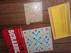 Scrabble bordspel spel vintage hout houten stenen, Hobby en Vrije tijd, Gezelschapsspellen | Bordspellen, Ophalen of Verzenden