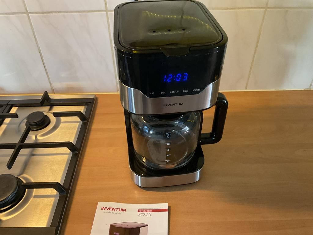 Inventum koffiezetapparaat met tijdsinstelling, Ophalen of Verzenden, Gebruikt, Koffiemachine