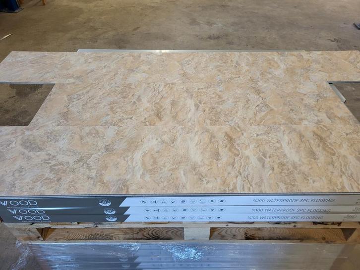 PVC Tegelvloer – Slechts €10 p/m² | Inclusief Ondervloer |, Huis en Inrichting, Stoffering | Vloerbedekking, Nieuw, Laminaat, 75 m² of meer