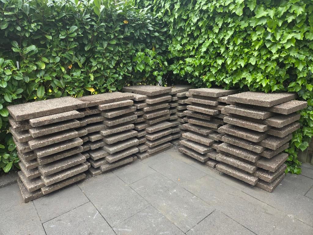 Grote partij tegels, Tuin en Terras, Overige materialen, Gebruikt, Ophalen of Verzenden, 10 m² of meer