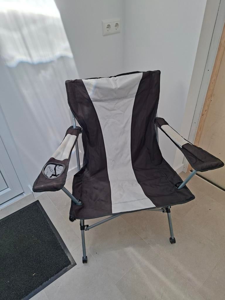 Vouwstoel opklapbare kampeerstoel (extra breed), Ophalen, Campingstoel