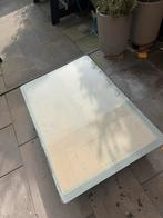 Opknap tafel  gratis, Gebruikt, 100 tot 150 cm, Glas, Minder dan 50 cm