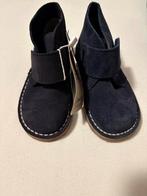 Nieuwe donkerblauwe suède laarsjes voor baby's maat 24, Kinderen en Baby's, Babykleding | Schoentjes en Sokjes, Ophalen of Verzenden