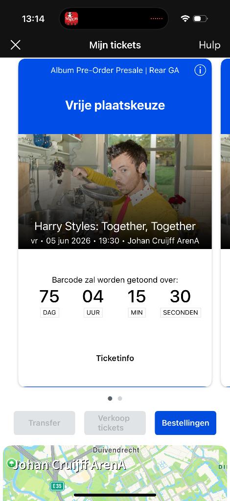 Harry Styles tickets 5/6/‘26, Tickets en Kaartjes, Twee personen, Juni