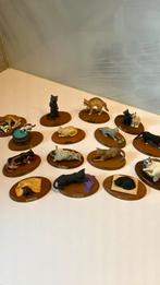 Verzameling: "L'amour des chats" beeldjes, Ophalen of Verzenden, Zo goed als nieuw, Dier