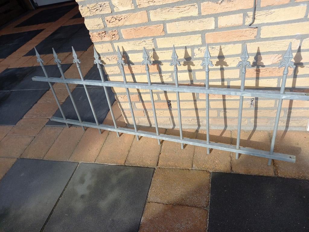 Gegalvaniseerd hekwerk 60 cm hoog, Ophalen, IJzer
