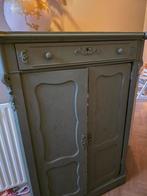 Antieke biedermeier kast meidenkast, Ophalen