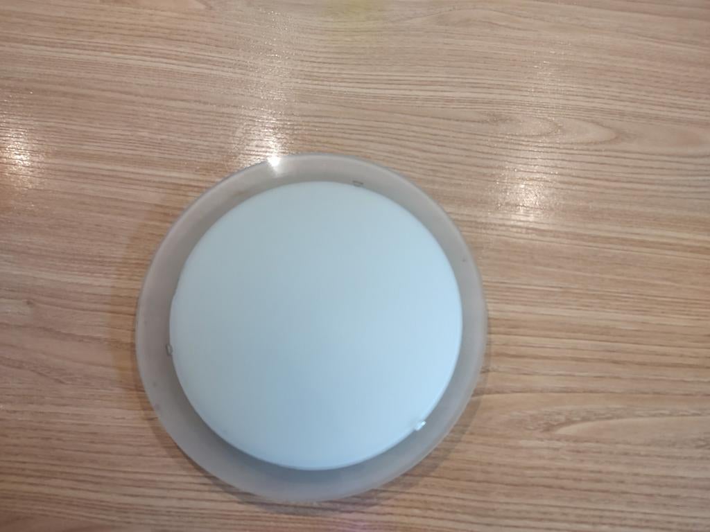 Plafonnière, Ophalen of Verzenden, Gebruikt, Glas