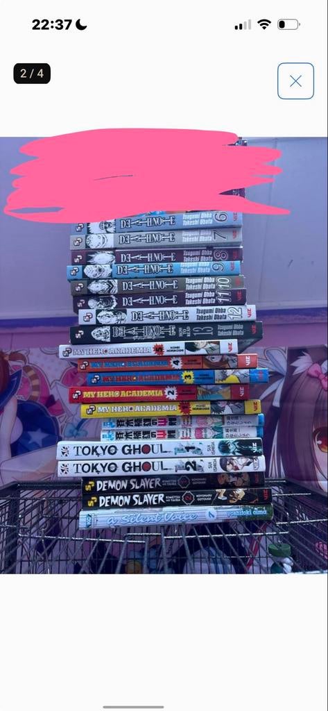 Manga collectie: Death Note, My Hero Academia, Tokyo Ghoul, Boeken, Meerdere stripboeken, Ophalen of Verzenden, Zo goed als nieuw