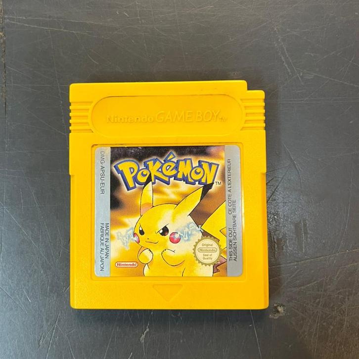 Pokemon Yellow Version (Game Only) Gameboy, Spelcomputers en Games, Games | Nintendo Game Boy, Zo goed als nieuw