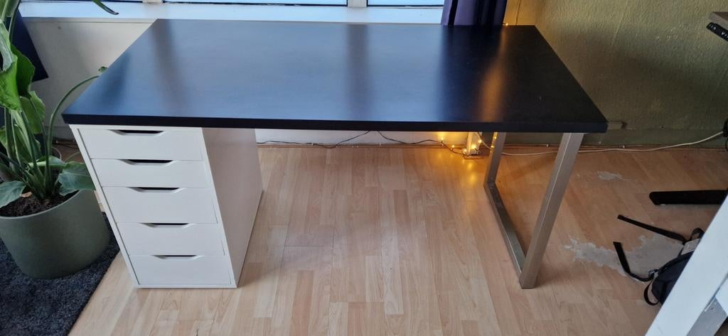 Ikea Lagkapten / Alex bureau met ladeblok, Huis en Inrichting, Ophalen of Verzenden