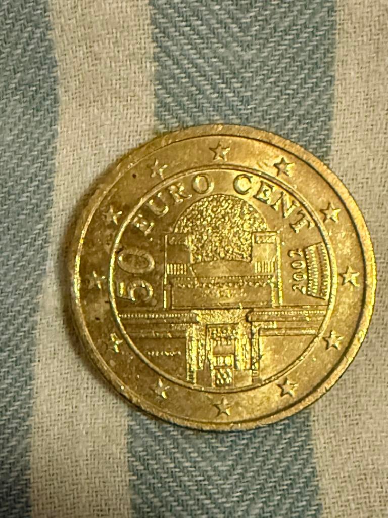 50 euro cent speciaal editie, Ophalen of Verzenden, Oostenrijk, 50 cent