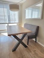 Eettafel met x poot, Huis en Inrichting, Tafels | Eettafels, Ophalen, Rechthoekig, 150 tot 200 cm, 50 tot 100 cm