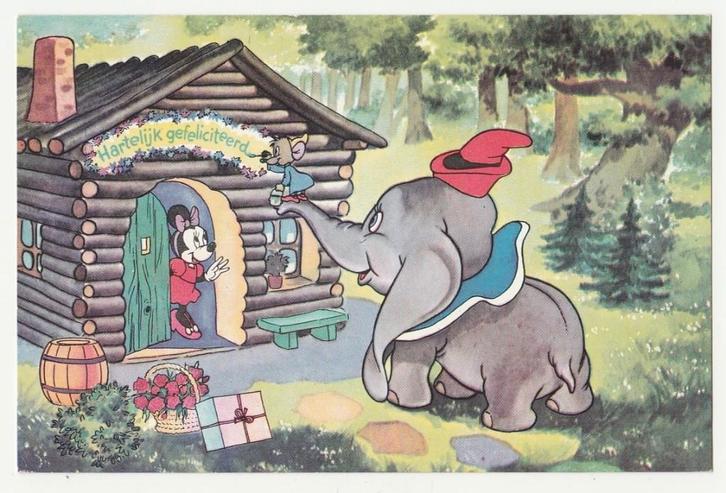 Disney.  1962., Verzamelen, Ansichtkaarten | Themakaarten, Ongelopen, 1960 tot 1980, Overige thema's, Verzenden