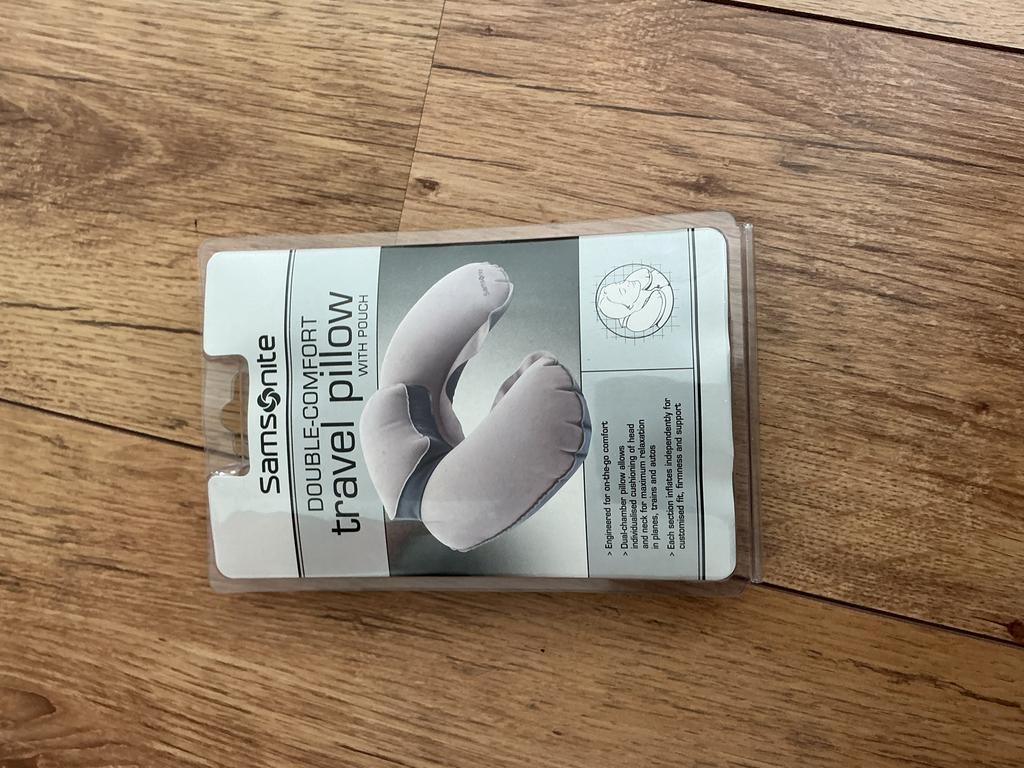 Samsonite Double-comfort Travel Pillow with Pouch, Ophalen of Verzenden, Nieuw