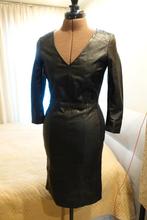 Leren jurk Arma, maat 36, Zwart, Arma, Ophalen of Verzenden, Zo goed als nieuw