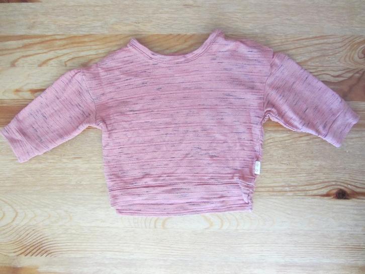 Roze truitje Hema maat 68, Kinderen en Baby's, Babykleding | Maat 68, Zo goed als nieuw, Meisje, Truitje of Vestje, Ophalen of Verzenden