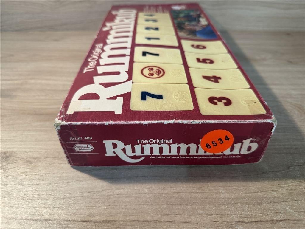 rummikub grote rode doos - s6534, Verzenden, Zo goed als nieuw