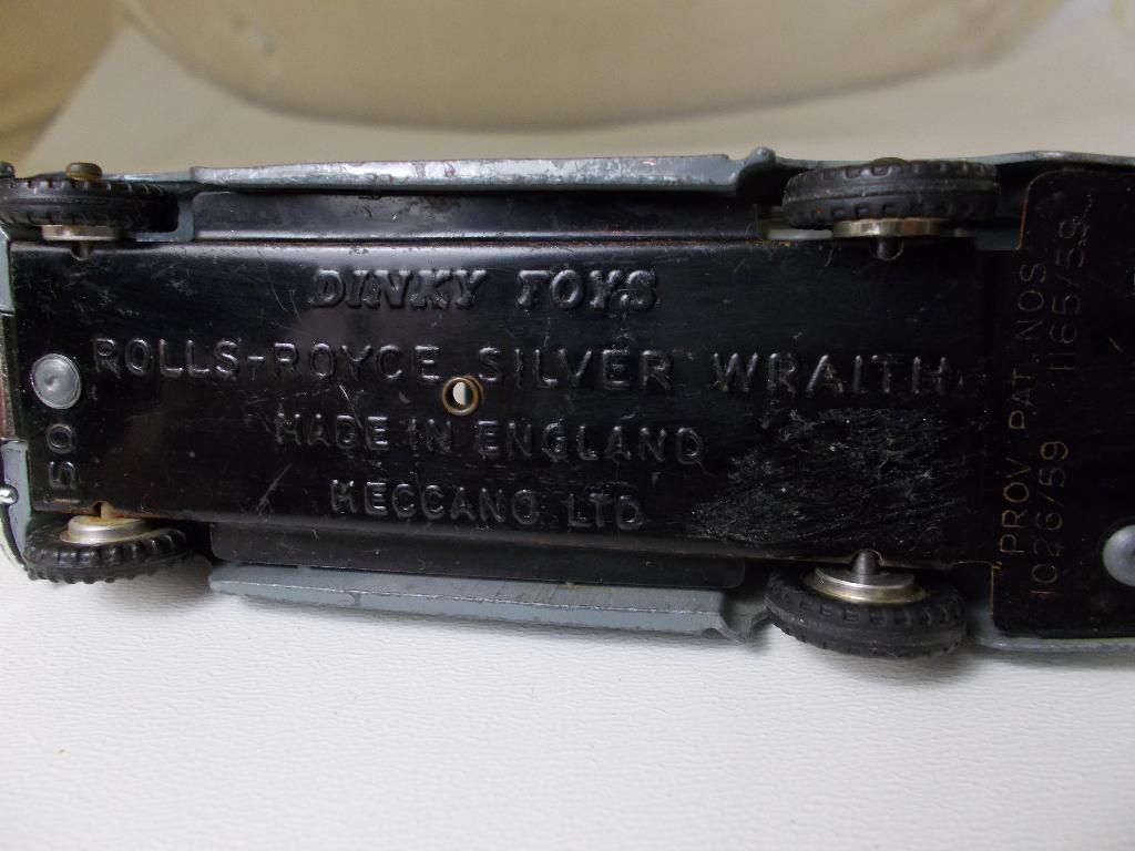1959 Dinky Toys 150 ROLLS ROYCE SILVER WRAIGHT (-M-) I.g.st., Ophalen of Verzenden, Zo goed als nieuw, Auto, Dinky Toys