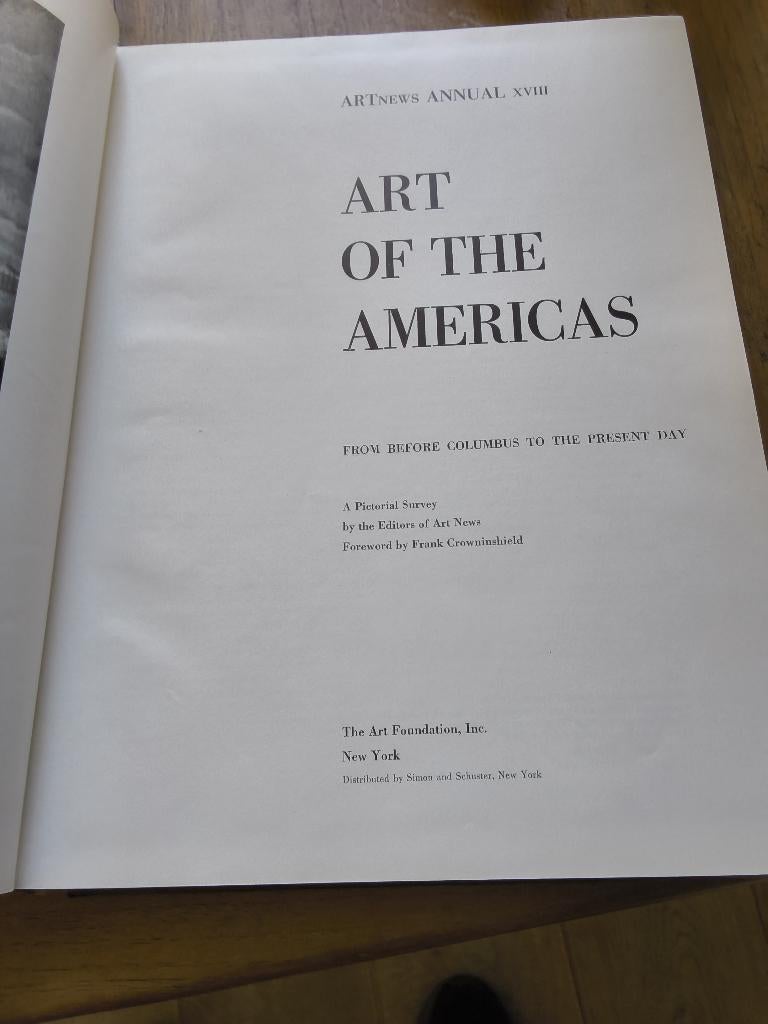 Art of the Americas. Art news annual XVIII, Ophalen, Gelezen, Overige typen