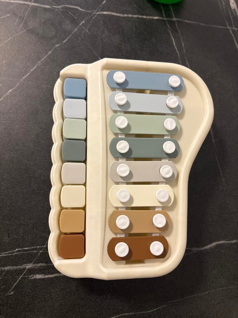 Mini piano speelgoed baby Zeeman, Ophalen, Zo goed als nieuw, Overige typen, Met geluid