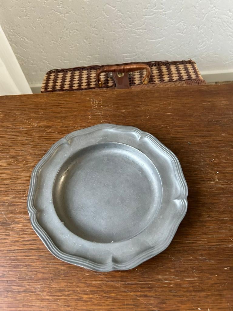 Tinnen bord, Antiek en Kunst, Antiek | Tin, Ophalen