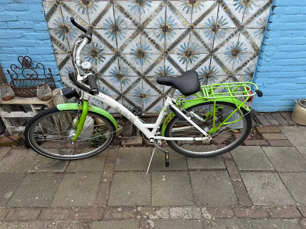 Gazelle fiets groen, 26inch, Ophalen of Verzenden, Gebruikt