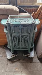 Art deco houtkachel, jaren 30, Huis en Inrichting, Kachels, Ophalen, Gebruikt, Hout, Houtkachel