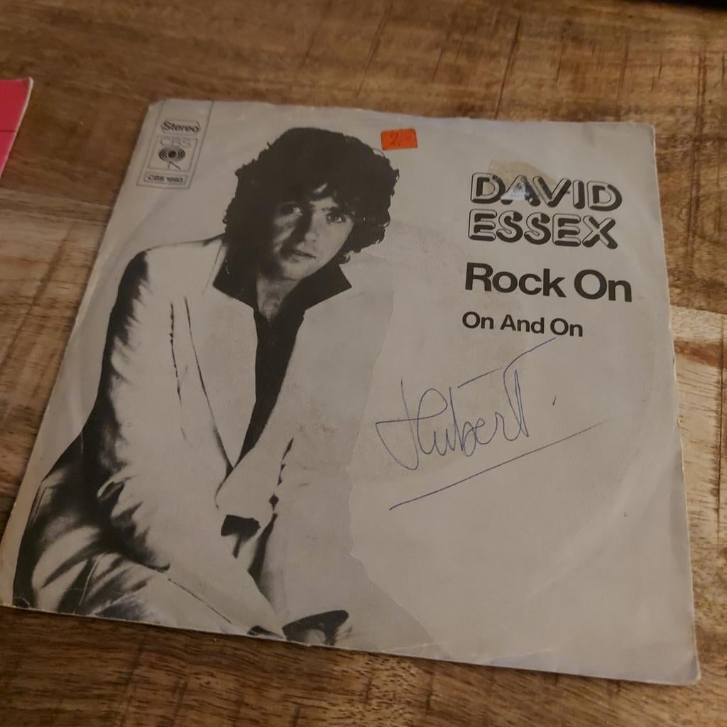 David essex  / rock on, Ophalen of Verzenden, Gebruikt, Pop