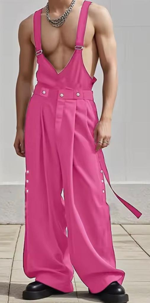 Roze overall, maat M / L, gay / hetero, Kleding | Dames, Carnavalskleding en Feestkleding, Maat 38/40 (M), Nieuw, Ophalen of Verzenden