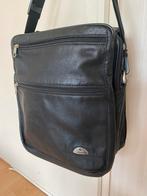 Samsonite leren kleine schouder/ handtas, Ophalen of Verzenden, Zo goed als nieuw, Zwart, Leer