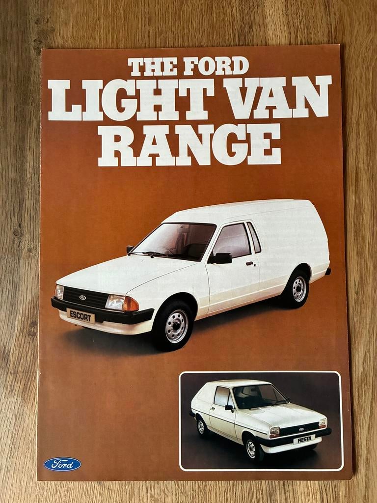 Ford Light Van Range UK Escort Fiesta, Ophalen of Verzenden, Zo goed als nieuw, Ford