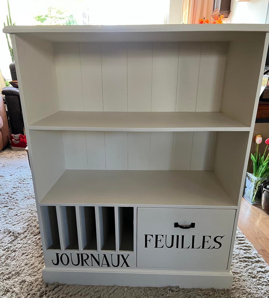 Te koop riviera maison lage boekenkast, Huis en Inrichting, Ophalen, Gebruikt, 50 tot 100 cm, Minder dan 100 cm