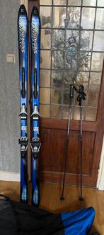 Salomon X-PRO Ski's met Axendo bindingen en stokken, Ophalen, 140 tot 160 cm, Gebruikt, Salomon