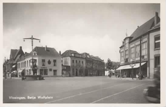 Vlissingen Betje Wolfplein, Verzenden, 1940 tot 1960, Ongelopen, Zeeland