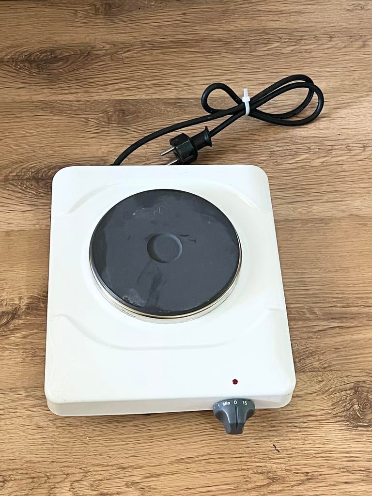Draagbare elektrische kookplaat - i800 watt, Ophalen of Verzenden, Gebruikt