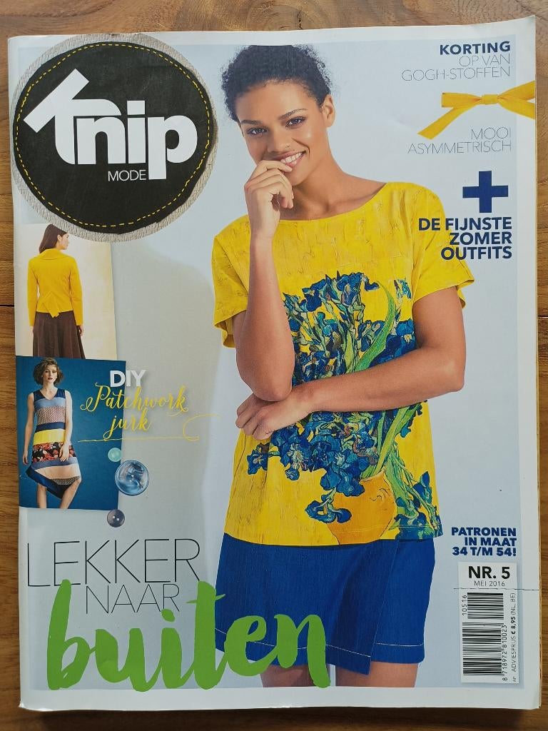 Knipmode mei 2016 met extra special lengte maten, Overige typen, Vrouw, Ophalen of Verzenden, Zo goed als nieuw