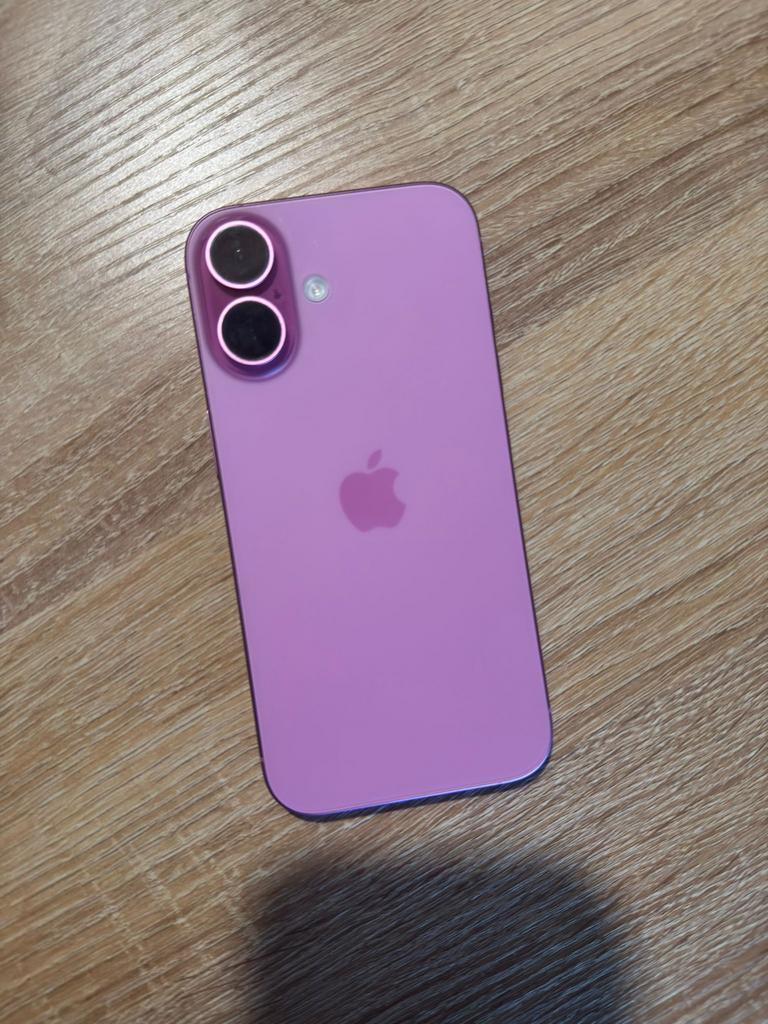 Iphone 16 roze, Telecommunicatie, Mobiele telefoons | Apple iPhone, Ophalen, 128 GB, IPhone 16, Zo goed als nieuw