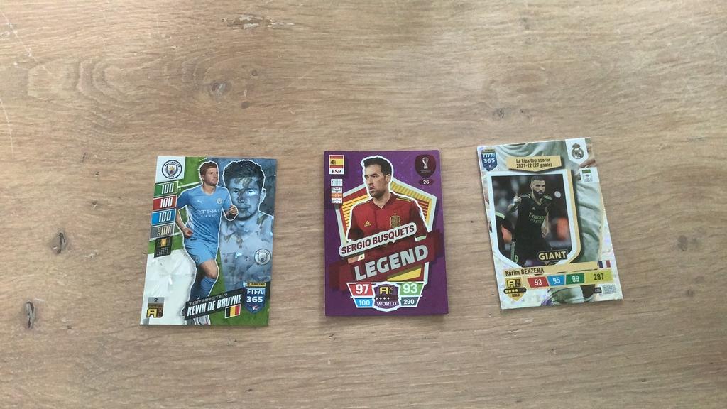 Voetbalkaartjes, Ophalen of Verzenden, Zo goed als nieuw