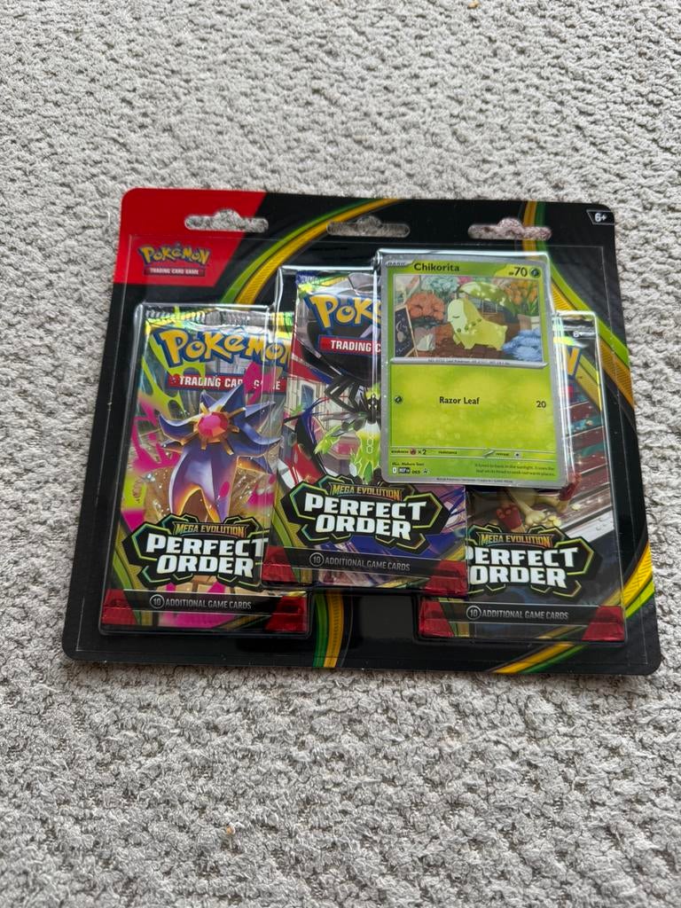 Pokémon Mega Evolution Perfect Order Booster Pack, Ophalen of Verzenden, Nieuw, Booster