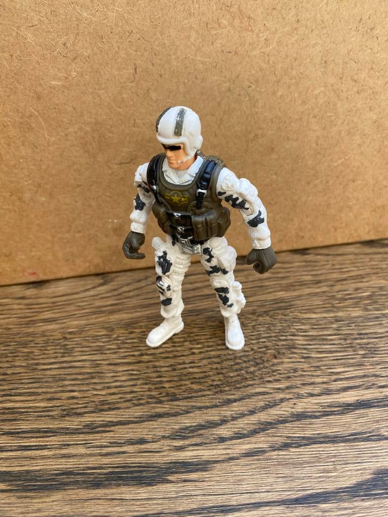 Soldier Force actiefiguur winter camouflage, Ophalen of Verzenden, Gebruikt