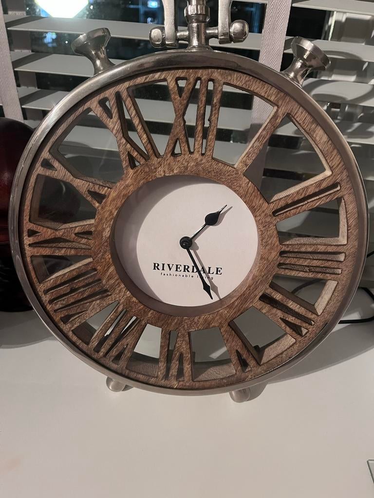 Riverdale Staande Klok in Zeer Goede Staat, Huis en Inrichting, Woonaccessoires | Klokken, Ophalen of Verzenden, Zo goed als nieuw